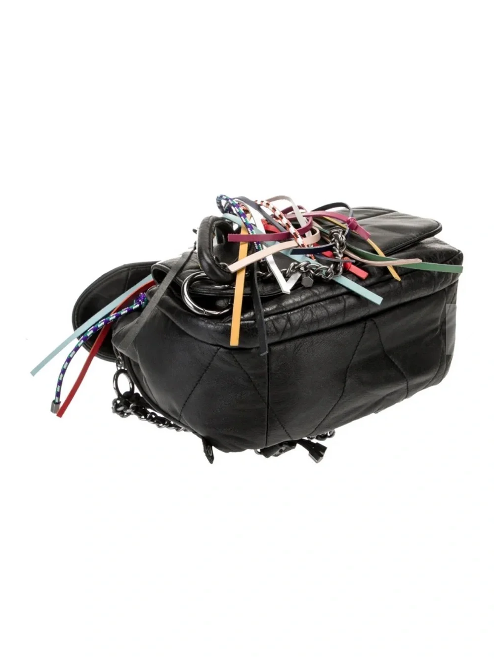 Diesel | Chain-linked Leather Backpack - Picture 4 of 6